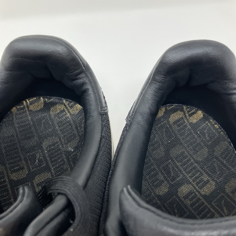 PUMA California Men Size 13 Black Suede Leather White Formstrip Gum Sole - Picture 12 of 16